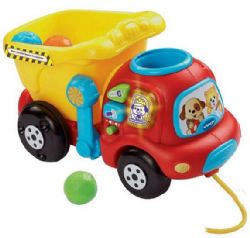 *24 VTECH - MON CAMION BENNE A SURPRISES (JOUET À TIRER)